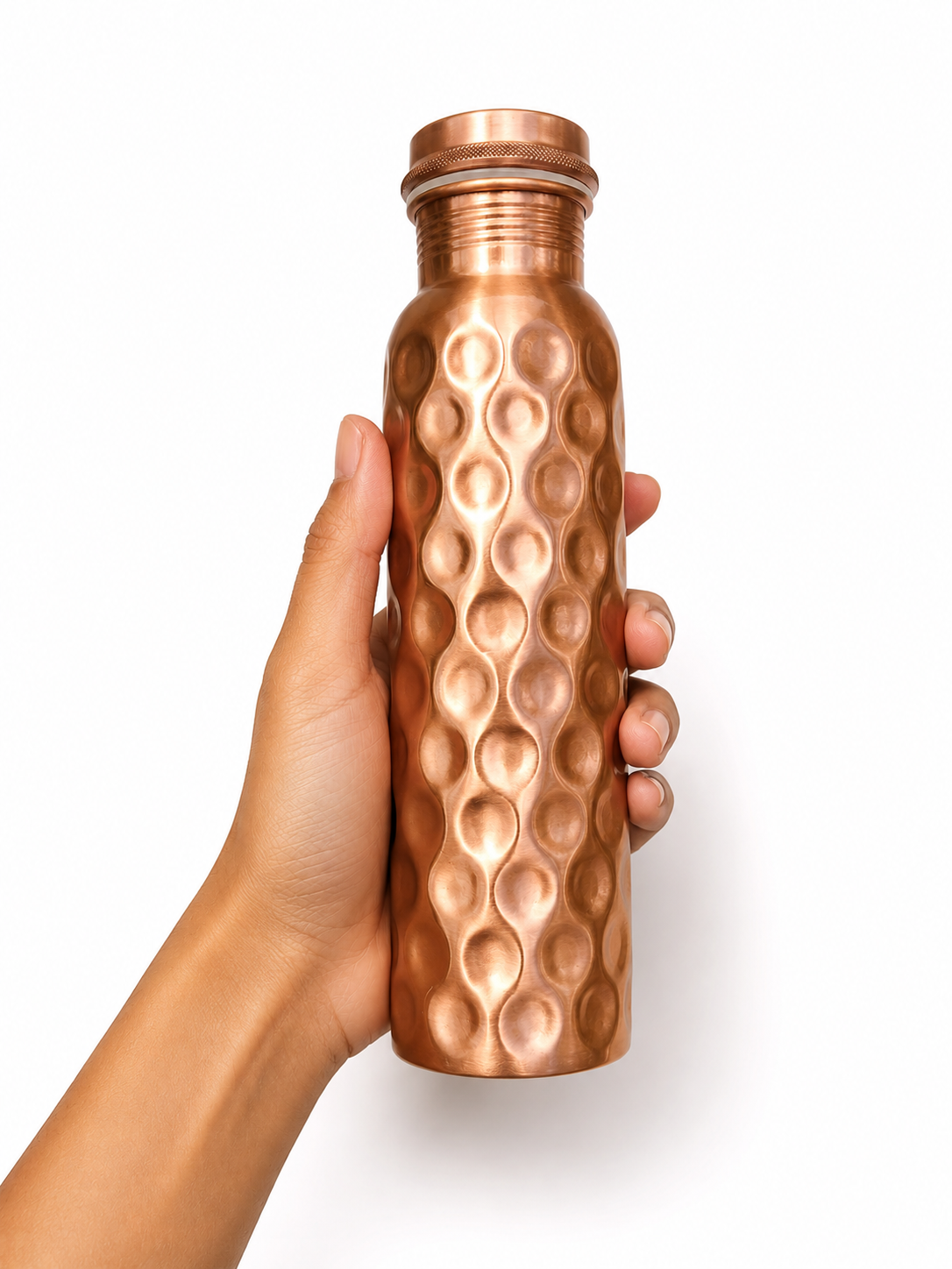 Glint - 100% Pure Copper Water Bottle