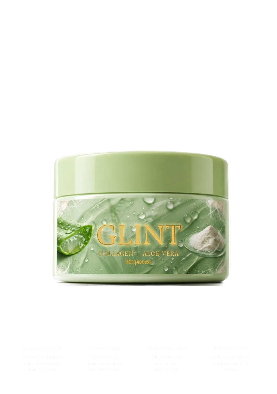 Glint Under-Eye Patches Infused With Collagen And Aloe Vera